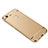 Handyhülle Hülle Luxus Metall Rahmen und Kunststoff für Xiaomi Redmi Note 5A Prime Gold