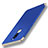 Handyhülle Hülle Luxus Metall Rahmen und Kunststoff Schutzhülle Tasche mit Fingerring Ständer A01 für Huawei G10 Blau
