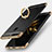 Handyhülle Hülle Luxus Metall Rahmen und Kunststoff Schutzhülle Tasche mit Fingerring Ständer A01 für Huawei Honor 8 Pro