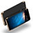 Handyhülle Hülle Luxus Metall Rahmen und Kunststoff Schutzhülle Tasche mit Fingerring Ständer A01 für Huawei Mate 10 Lite