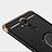 Handyhülle Hülle Luxus Metall Rahmen und Kunststoff Schutzhülle Tasche mit Fingerring Ständer A01 für Huawei Mate 20 Lite