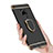 Handyhülle Hülle Luxus Metall Rahmen und Kunststoff Schutzhülle Tasche mit Fingerring Ständer A01 für Huawei Mate 20 X