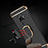 Handyhülle Hülle Luxus Metall Rahmen und Kunststoff Schutzhülle Tasche mit Fingerring Ständer A01 für Huawei Mate 20 X 5G