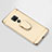 Handyhülle Hülle Luxus Metall Rahmen und Kunststoff Schutzhülle Tasche mit Fingerring Ständer A01 für Huawei Mate 20 X 5G Gold