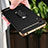Handyhülle Hülle Luxus Metall Rahmen und Kunststoff Schutzhülle Tasche mit Fingerring Ständer A01 für Huawei Y6 (2019)