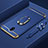 Handyhülle Hülle Luxus Metall Rahmen und Kunststoff Schutzhülle Tasche mit Fingerring Ständer A01 für Xiaomi Redmi 8A