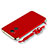 Handyhülle Hülle Luxus Metall Rahmen und Kunststoff Schutzhülle Tasche mit Lanyard für Huawei Honor 6C Pro Rot