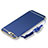 Handyhülle Hülle Luxus Metall Rahmen und Kunststoff Schutzhülle Tasche mit Lanyard für Huawei Nova 2S Blau