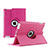 Handyhülle Hülle Rotierende Tasche Leder für Apple iPad 2 Pink
