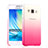Handyhülle Hülle Schutzhülle Durchsichtig Farbverlauf für Samsung Galaxy A3 Duos SM-A300F Rosa