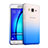 Handyhülle Hülle Schutzhülle Durchsichtig Farbverlauf für Samsung Galaxy On5 G550FY Blau