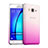 Handyhülle Hülle Schutzhülle Durchsichtig Farbverlauf für Samsung Galaxy On5 G550FY Rosa