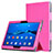 Handyhülle Hülle Stand Tasche Leder für Huawei MediaPad M3 Lite Pink