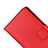 Handyhülle Hülle Stand Tasche Leder für LG K7 Rot