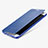 Handyhülle Hülle Stand Tasche Leder für Samsung Galaxy C7 Pro C7010 Blau