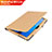 Handyhülle Hülle Stand Tasche Leder L01 für Huawei MediaPad M3 Lite 10.1 BAH-W09 Gold