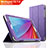 Handyhülle Hülle Stand Tasche Leder L01 für Huawei Mediapad T1 7.0 T1-701 T1-701U Violett