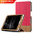 Handyhülle Hülle Stand Tasche Leder L01 für Huawei MediaPad T2 Pro 7.0 PLE-703L Rot