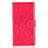 Handyhülle Hülle Stand Tasche Leder L01 für Sony Xperia XZ1 Compact Pink