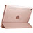 Handyhülle Hülle Stand Tasche Leder L02 für Apple iPad Pro 10.5 Rosegold