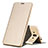 Handyhülle Hülle Stand Tasche Leder L02 für Huawei Mate 10 Gold