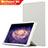 Handyhülle Hülle Stand Tasche Leder L02 für Huawei MediaPad M2 10.1 FDR-A03L FDR-A01W Weiß