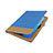 Handyhülle Hülle Stand Tasche Leder L02 für Huawei MediaPad M3 Lite 10.1 BAH-W09 Blau