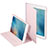 Handyhülle Hülle Stand Tasche Leder L03 für Apple iPad Mini 3 Rosa