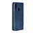 Handyhülle Hülle Stand Tasche Leder L03 für Huawei Honor 10 Lite Blau