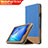 Handyhülle Hülle Stand Tasche Leder L03 für Huawei MediaPad T3 8.0 KOB-W09 KOB-L09 Blau