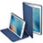 Handyhülle Hülle Stand Tasche Leder L04 für Apple iPad Mini 2 Blau