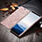 Handyhülle Hülle Stand Tasche Leder L04 für Samsung Galaxy Note 8 Duos N950F Rosa