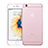 Handyhülle Hülle Ultra Dünn Schutzhülle Durchsichtig Transparent Matt für Apple iPhone 6 Rosa