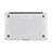 Handyhülle Hülle Ultra Dünn Schutzhülle Durchsichtig Transparent Matt für Apple MacBook Pro 13 zoll Weiß