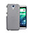Handyhülle Hülle Ultra Dünn Schutzhülle Durchsichtig Transparent Matt für HTC Desire 820 Mini Grau