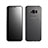 Handyhülle Hülle Ultra Dünn Schutzhülle Durchsichtig Transparent Matt T02 für Samsung Galaxy S8 Plus Schwarz Petit