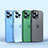 Handyhülle Hülle Ultra Dünn Schutzhülle Hartschalen Tasche Durchsichtig Transparent Matt QC1 für Apple iPhone 12 Mini