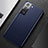 Handyhülle Hülle Ultra Dünn Schutzhülle Hartschalen Tasche Durchsichtig Transparent Matt U01 für Samsung Galaxy S21 5G Blau