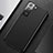 Handyhülle Hülle Ultra Dünn Schutzhülle Hartschalen Tasche Durchsichtig Transparent Matt U01 für Samsung Galaxy S21 5G Schwarz