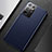 Handyhülle Hülle Ultra Dünn Schutzhülle Hartschalen Tasche Durchsichtig Transparent Matt U01 für Samsung Galaxy S21 Ultra 5G Blau