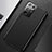 Handyhülle Hülle Ultra Dünn Schutzhülle Hartschalen Tasche Durchsichtig Transparent Matt U01 für Samsung Galaxy S21 Ultra 5G Schwarz