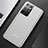 Handyhülle Hülle Ultra Dünn Schutzhülle Hartschalen Tasche Durchsichtig Transparent Matt U01 für Samsung Galaxy S21 Ultra 5G Weiß