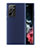 Handyhülle Hülle Ultra Dünn Schutzhülle Hartschalen Tasche Durchsichtig Transparent Matt U02 für Samsung Galaxy S21 Ultra 5G Blau