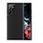 Handyhülle Hülle Ultra Dünn Schutzhülle Hartschalen Tasche Durchsichtig Transparent Matt U02 für Samsung Galaxy S21 Ultra 5G Schwarz