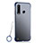 Handyhülle Hülle Ultra Dünn Schutzhülle Tasche Durchsichtig Transparent Matt H05 für Huawei Nova 4e Blau