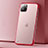 Handyhülle Hülle Ultra Dünn Schutzhülle Tasche Durchsichtig Transparent Matt U01 für Apple iPhone 11 Pro Max Rot