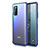 Handyhülle Hülle Ultra Dünn Schutzhülle Tasche Durchsichtig Transparent Matt U01 für Huawei Honor View 30 5G Blau