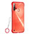Handyhülle Hülle Ultra Dünn Schutzhülle Tasche Durchsichtig Transparent Matt U01 für Huawei P20 Lite (2019) Rot