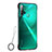 Handyhülle Hülle Ultra Dünn Schutzhülle Tasche Durchsichtig Transparent Matt U01 für Huawei P20 Lite (2019) Schwarz