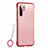Handyhülle Hülle Ultra Dünn Schutzhülle Tasche Durchsichtig Transparent Matt U01 für Huawei P30 Pro Rot